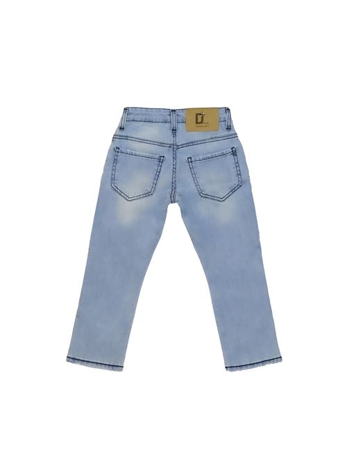 Jeans, bambino, logato. MANUEL RITZ | MR1968BL